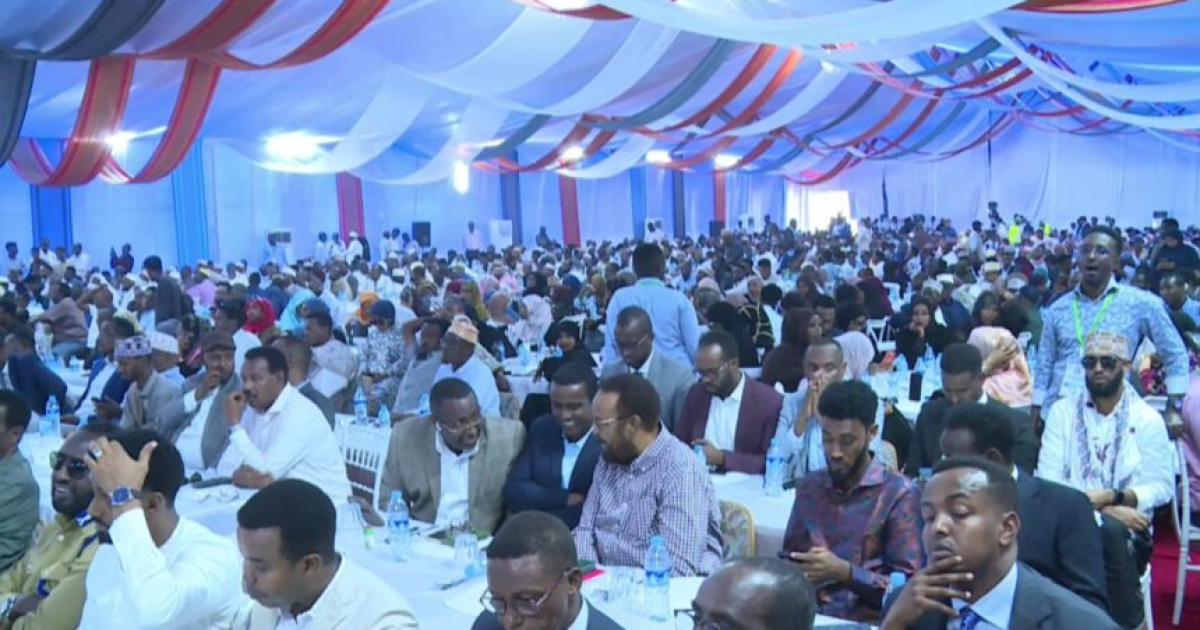 Munaasabadda Caleemo-saarka Ugaas Cabdirisaaq Ugaas Cabdullahi (Faracadde) oo ka socota Muqdisho