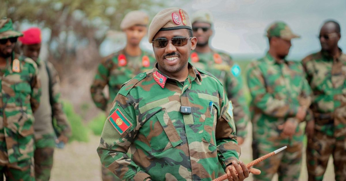 Taliyaha Ciidanka Xoogga Dalka oo booqday fariisimaha hore gobolka Bakool