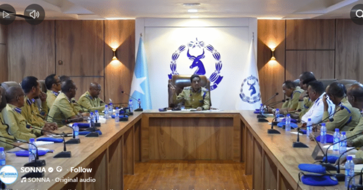 Kulanka Ciidanka Boliiska oo looga hadlay amniga iyo qodobbo kale oo muhiim ah