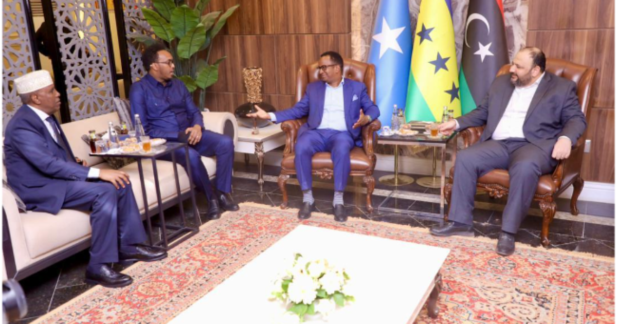 Wasiirka Arrimaha Dibadda XFS oo la kulmay xubno ka tirsan Dowladda Liibiya