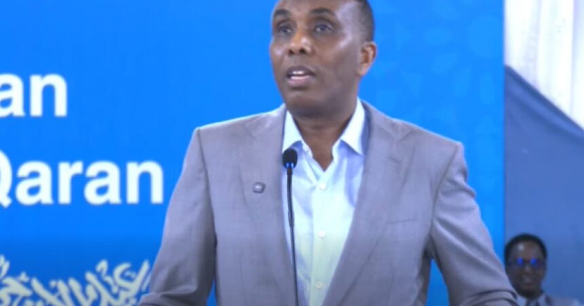 Ra’iisul Wasaare Xamsa: “Dadka reer Muqdisho diyaar uma aha in ay ka tanasulaan nabadda ay heystaan”