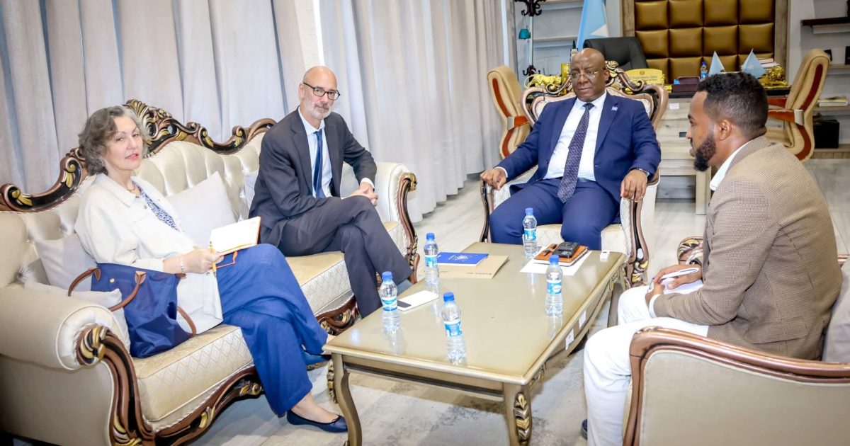 Wasiirka Warfaafinta oo la kulmay Ku-xigeenka Ergayga Gaarka ah ahna isku duwaha Hay’adaha Qaramada Midoobay