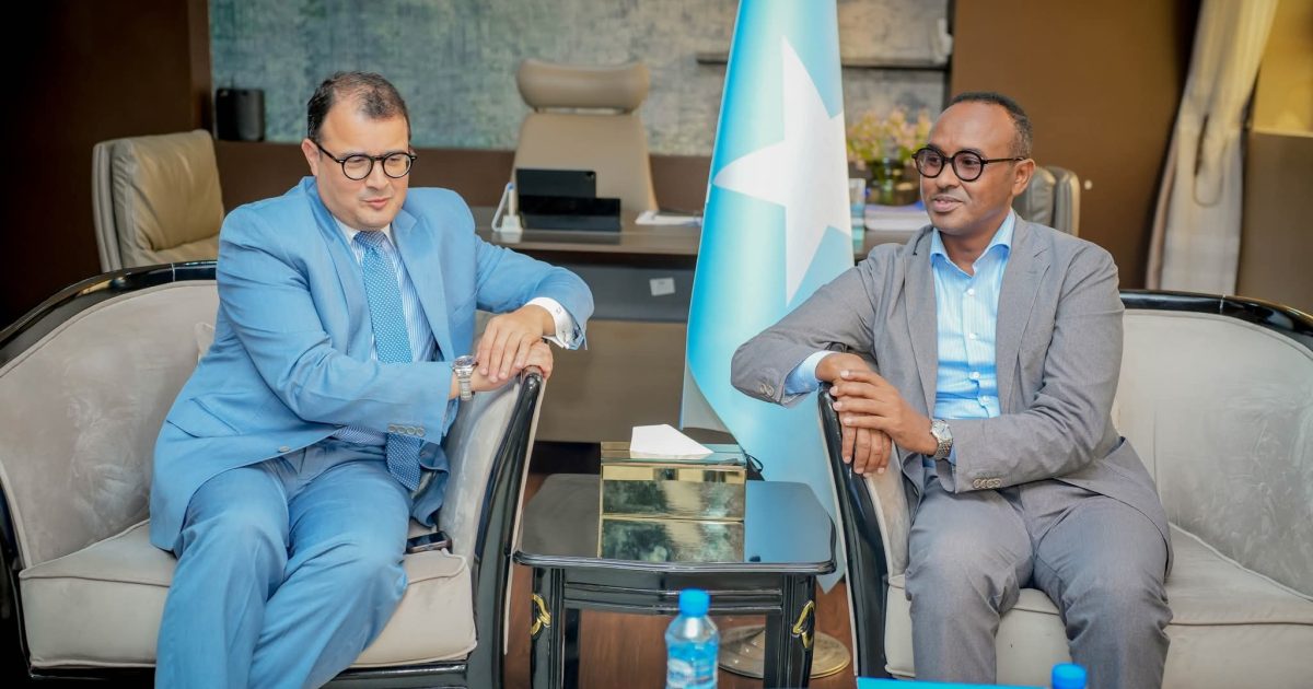 Guddoomiyaha SoDMA oo qaabilay Kaaliyaha Wasiirka Arrimaha Dibadda Masar ee Afrika