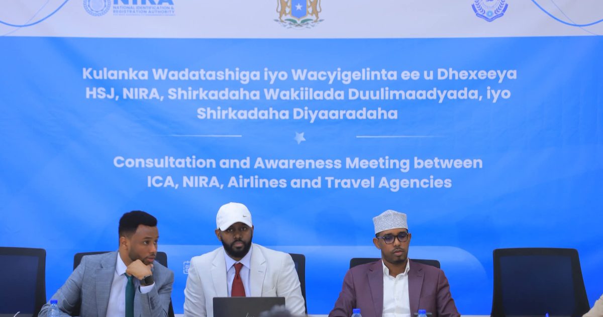 Kaarka NIRA oo laga dhigayo shuruud safarrada gudaha Dalka