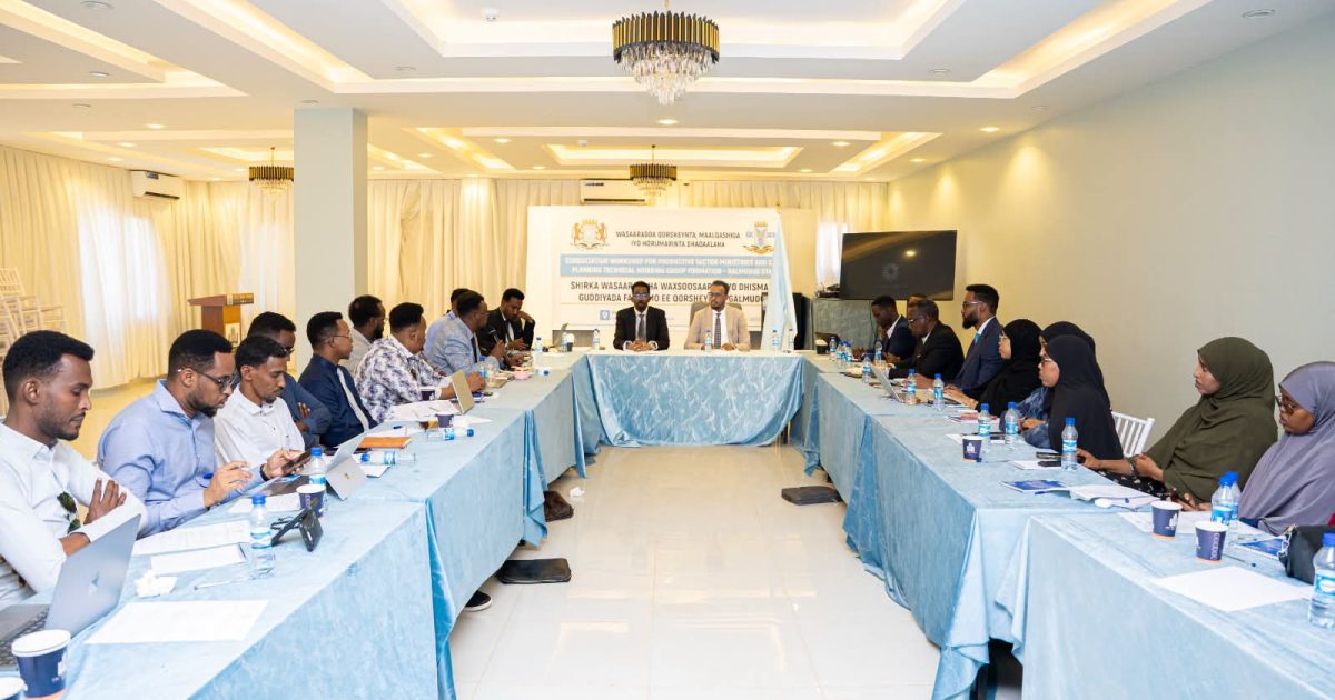 Shirka Wasaaradaha Wax-soo-saarka iyo Dhismaha Guddiyada Farsamo ee Qorsheynta Galmudug oo lagu qabtay Dhuusamareeb