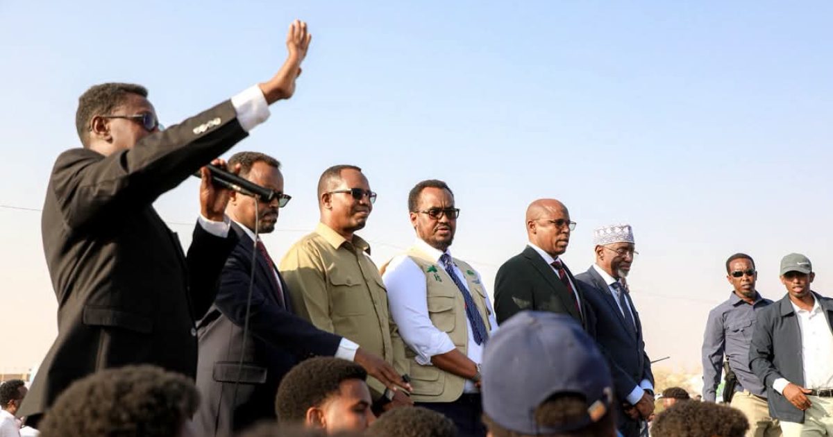 Musharaxa Urur Siyaasadeedka JSP ee hoggaamiyaha Galmudug oo si diiran loogu soo dhaweeyay Dhuusamareeb