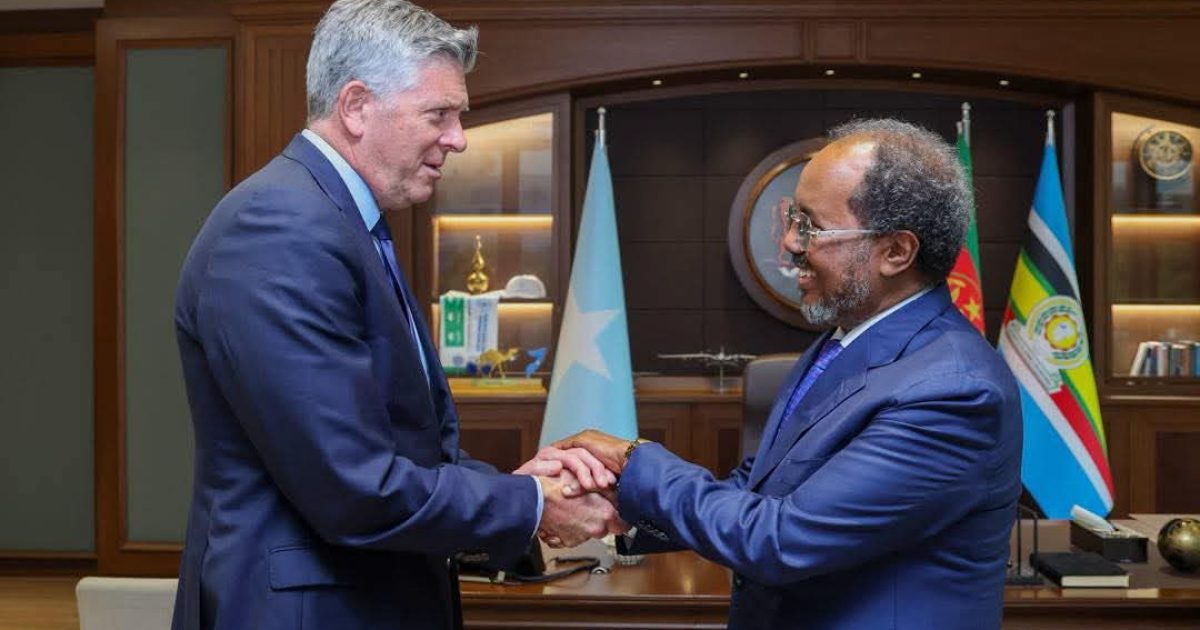 Madaxweynaha JFS Oo Qaabilay Xubin Ka Tirsan Aqalka Golaha Wakiilada Mareykanka