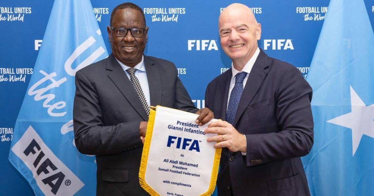 Soomaaliya oo u diyaar-garoobaysa booqashada Madaxweynaha FIFA ee Muqdisho