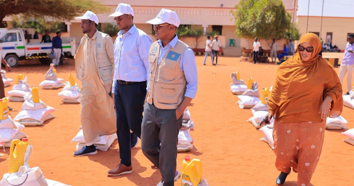 Hay’adda SoDMA oo deeq gargaar ah gaarsiisay qoysaska danta yar ee magaalada Caabudwaaq