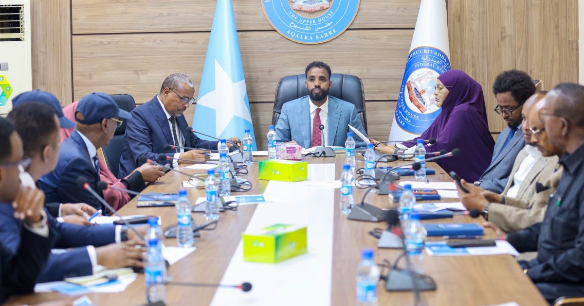 Guddoomiye ku-xigeenka koowaad ee Aqal Sare oo shir guddoomiyah kulanka Guddiga Joogatada ah