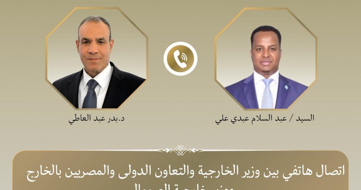 Soomaaliya iyo Masar oo ka wada-hadlay xoojinta xiriirka labada dal iyo amniga Geeska Afrika