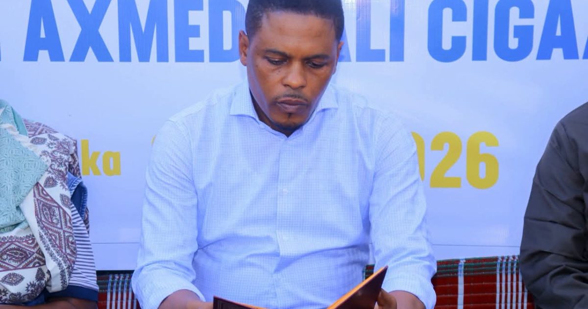 Wasiirka Warfaafinta oo ka qayb galay kulan loogu duceynayay Marxuum Axmed Cali Cigaal