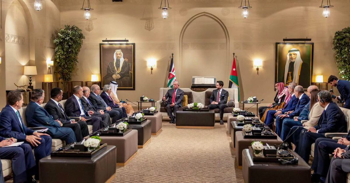 Wasiirka Arrimaha Dibadda JFS Soomaaliya oo  kulan la yeeshay Boqorka Urdun Cabdalla II