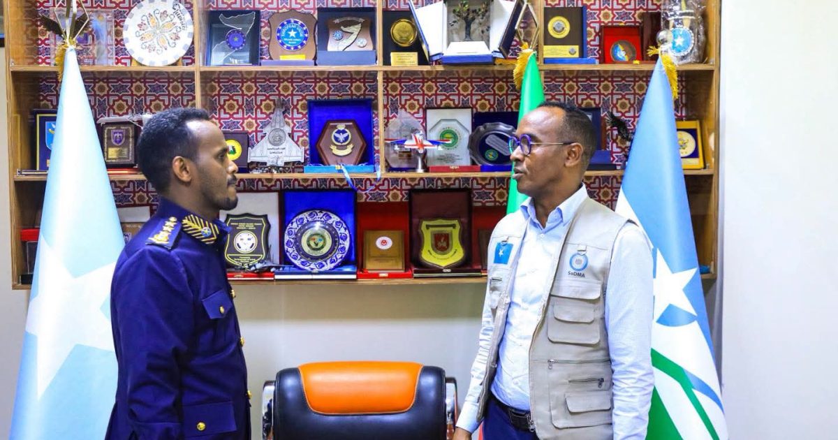 Guddoomiyaha SoDMA iyo Taliyaha Ciidanka Cirka oo ka wada hadlay diyaar-garowga Super El Niño