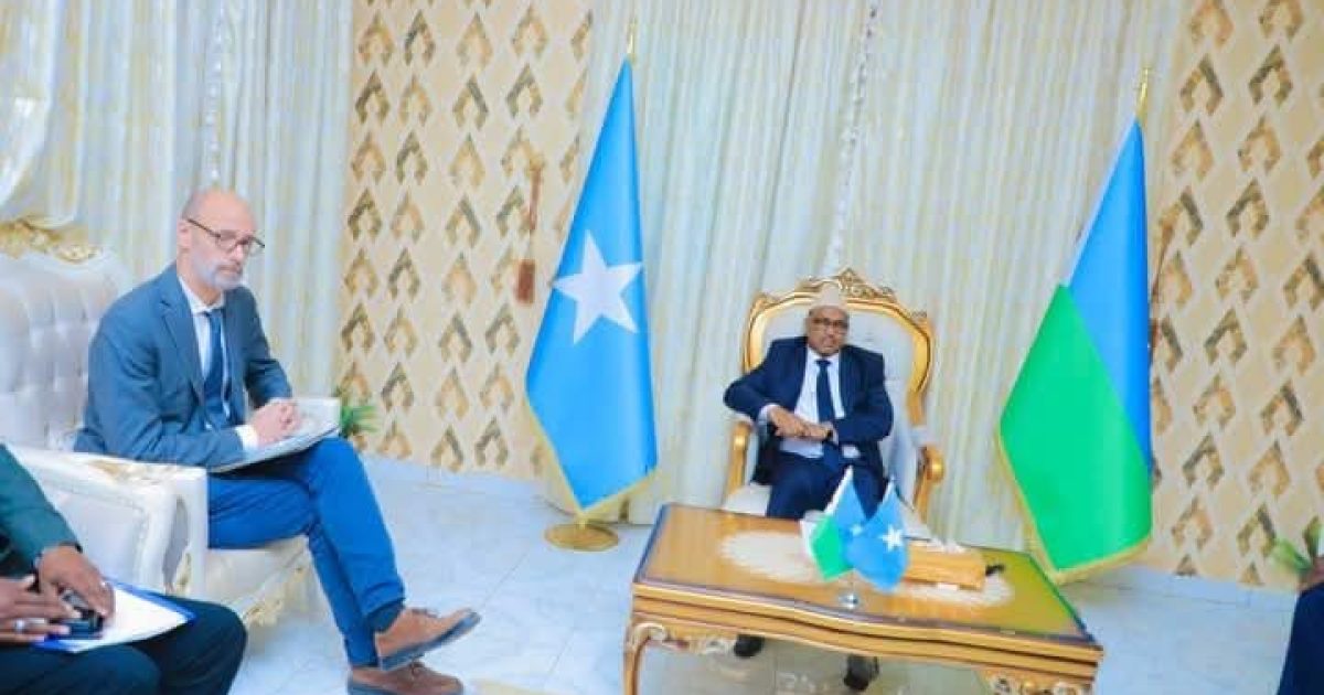 Ku-simaha Madaxweynaha Waqooyi Bari oo qaabilay wafdi ka socday Qaramada Midoobay