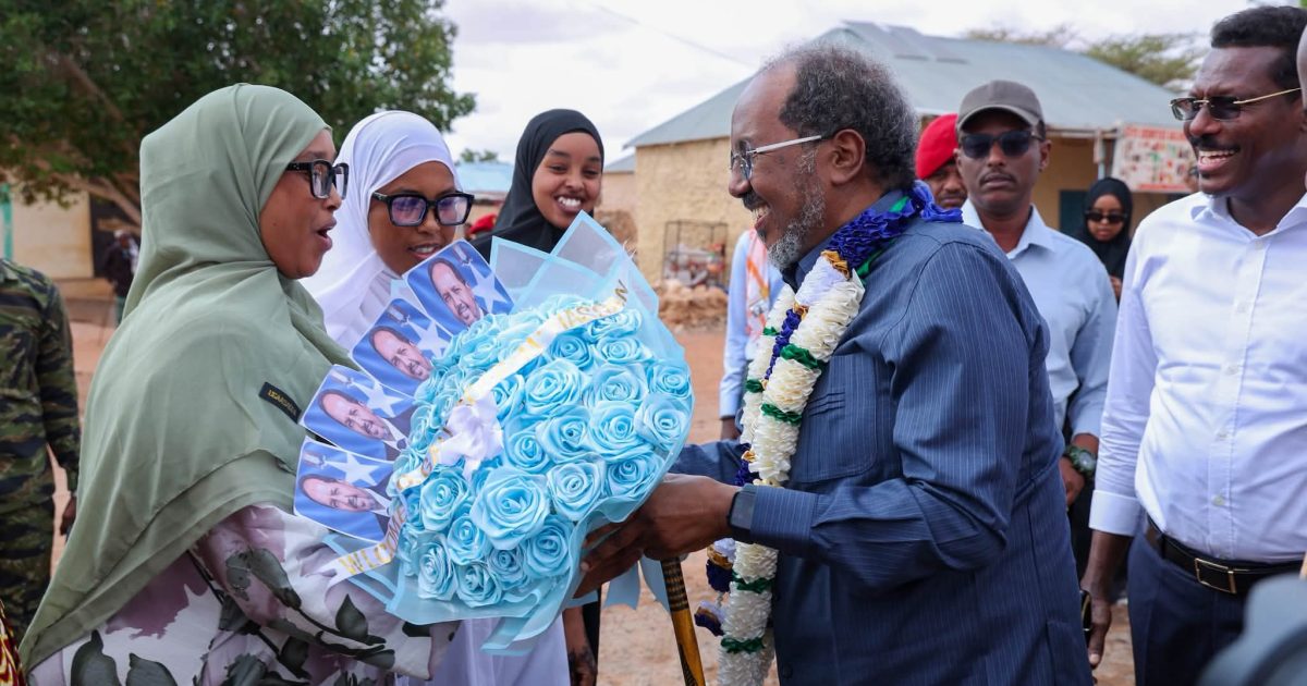 Madaxweynaha JFS oo gaaray magaalada Galinsoor ee Gobolka Galgaduud