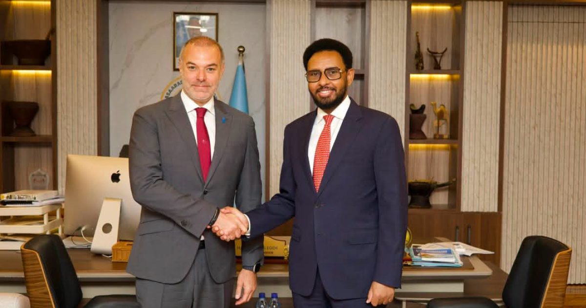 Wasiirka Maaliyadda XFS oo kulan la qaatay Wakiilka UNDP ee Soomaaliya