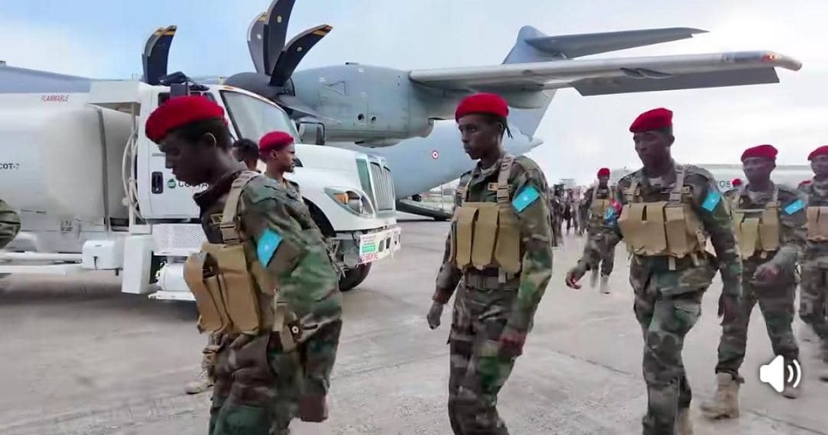 Ciidamo ka tirsan Gorgor oo tababar loogu soo gabagabeeyay Turkiga oo soo gaaray Muqdisho 
