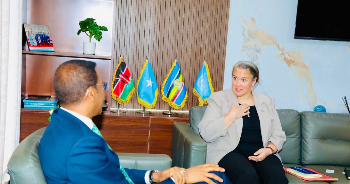 Danjiraha JFS ee dalka Kenya oo xarunta safaaradda ku qaabilay Ruth Anne Stevens 