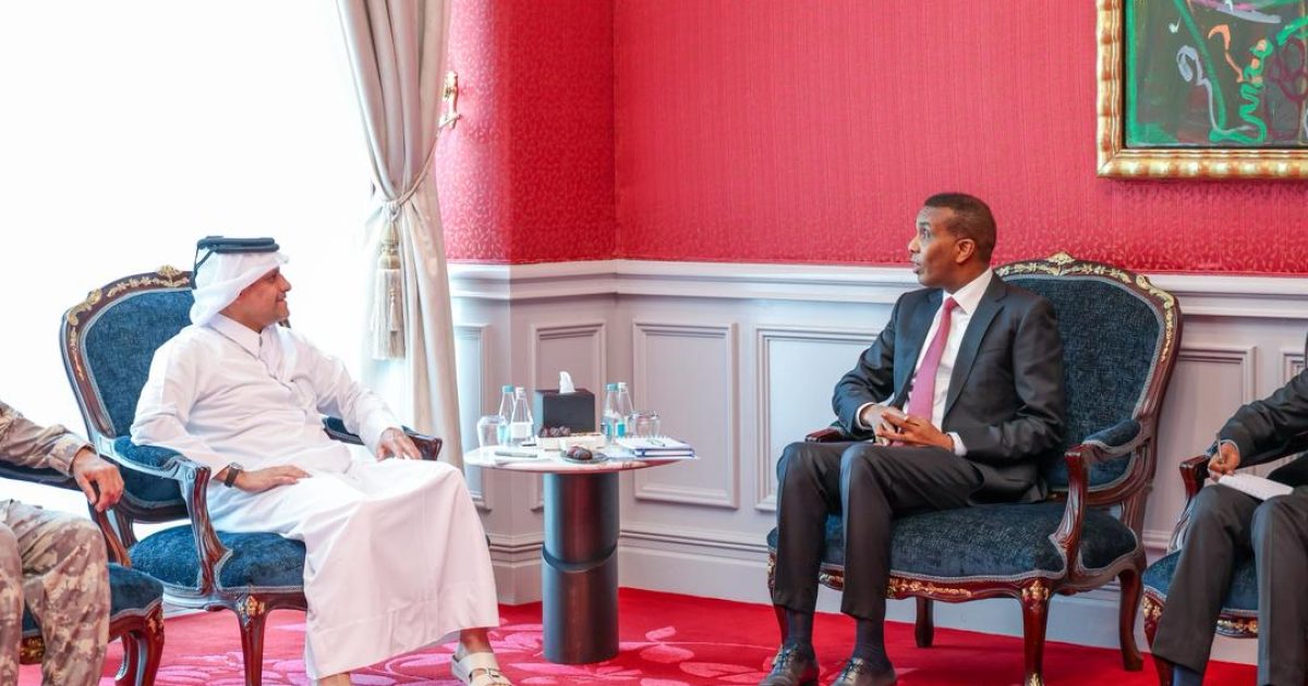 Ra’iisul Wasaare Xamsa oo kulan la qaatay Ra’iisul Wasaare Ku-xigeenka Qatar