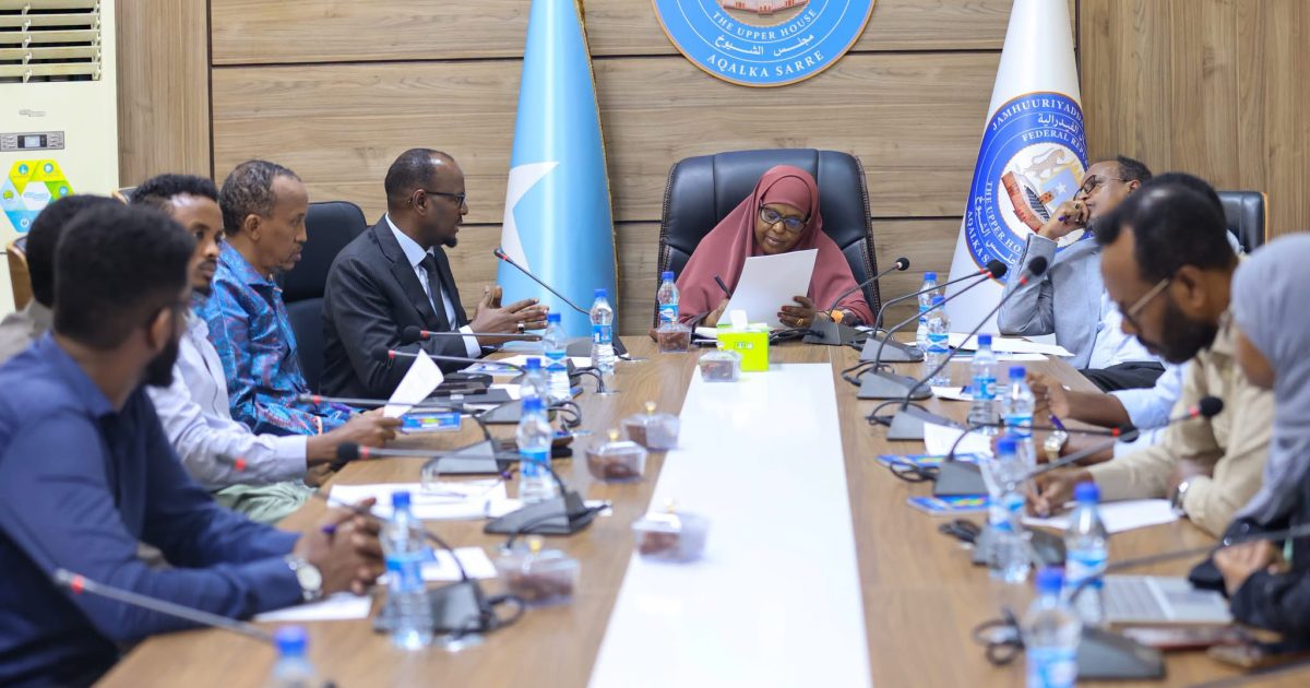 Wasiirka Wasaaradda Batroolka XFS oo maanta hortagay Guddiga Khayraadka Qaranka