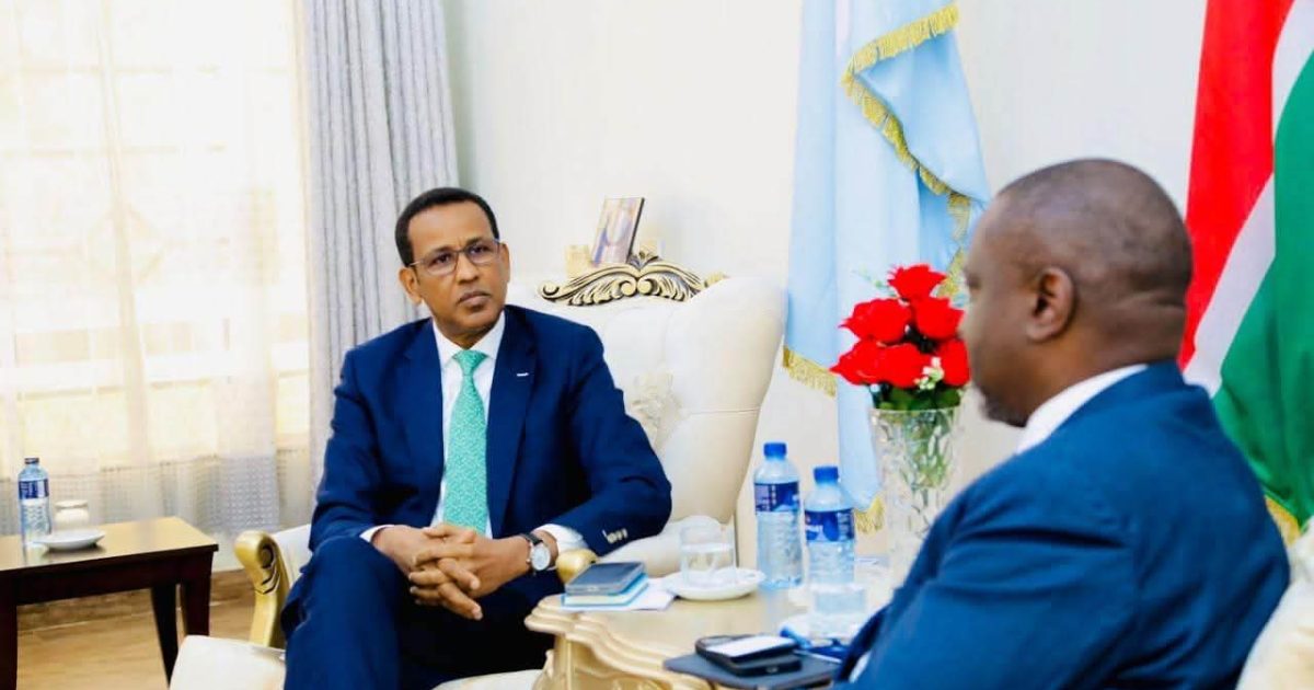 Danjire Jabriil oo qaabilay Wakiilka Hay’adda WHO ee Soomaaliya