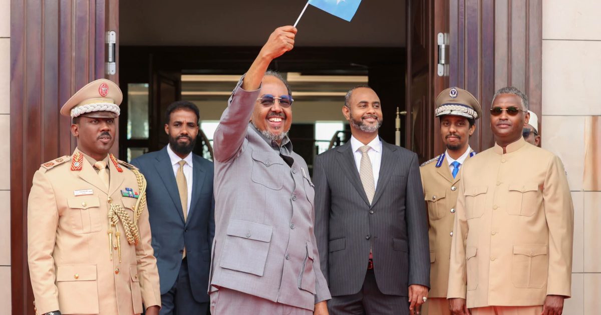 MADAXWEYNE XASAN SHEEKH OO KA QAYB GALAY MUNAASABADDA QARAN EE XUSKA MAALINTA CALANKA
